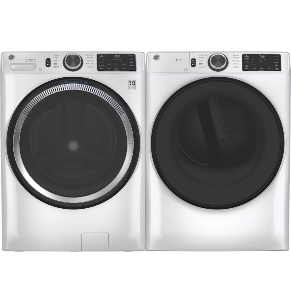 Ge washer and dryer set